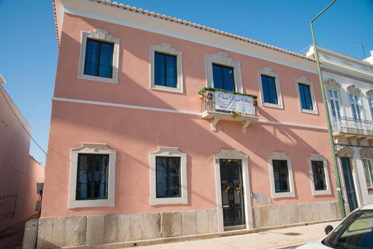 Casa Rosa Villa With Pool In Olhao Centre 外观 照片