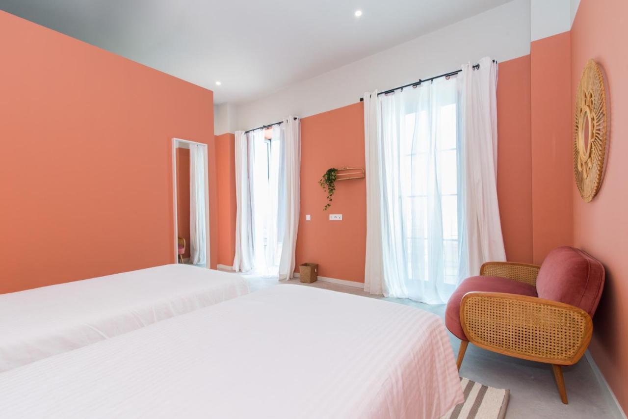 Casa Rosa Villa With Pool In Olhao Centre 外观 照片