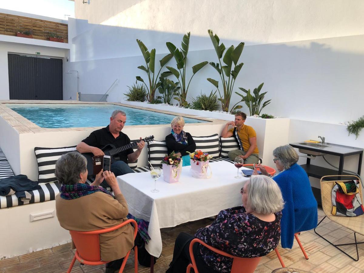 Casa Rosa Villa With Pool In Olhao Centre 外观 照片